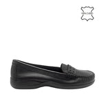 Mocasines Saribel para mujer color negro