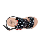 Sandalias Adela negro para niña