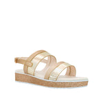 Sandalias Nataly para niña color dorado