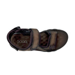 Sandalias Cancún para hombre color café