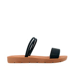 Sandalias flats Victoria para mujer color negro