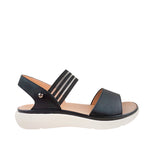 Sandalias flats Noel para mujer color negro