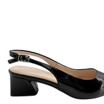 Tacones slingback Erin para mujer color negro