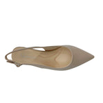Tacones slingback Erin para mujer color nude