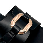 Sandalias flats Mia para mujer color negro