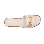 Sandalias slip on Miry para mujer color hueso