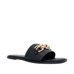 Sandalias slip on Miry para mujer color negro