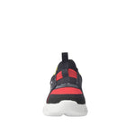 Tennis Andres para infante color negro y rojo