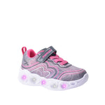 Tennis con luces Estrella para infante color gris