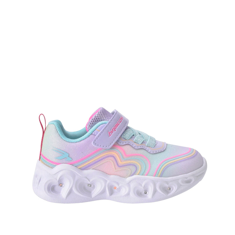 Tennis con luces Estrella para infante color morado