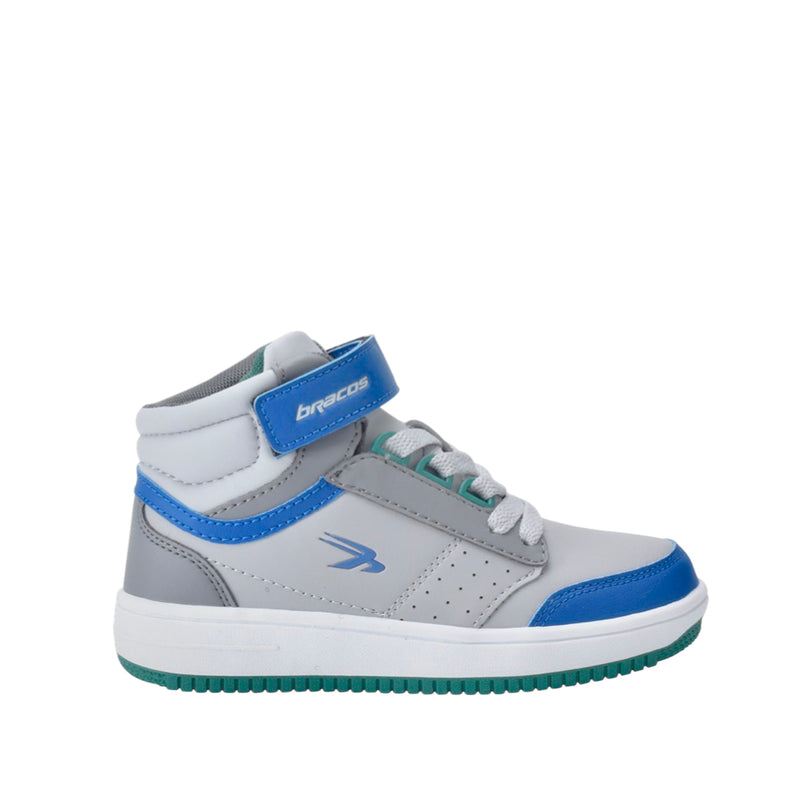 Sneakers Jordan para niño color gris y azul