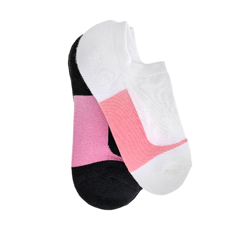 Punteras Punt 2 pack unisex color negro y rosado