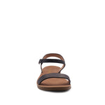 Sandalias flats Ana para mujer color negro