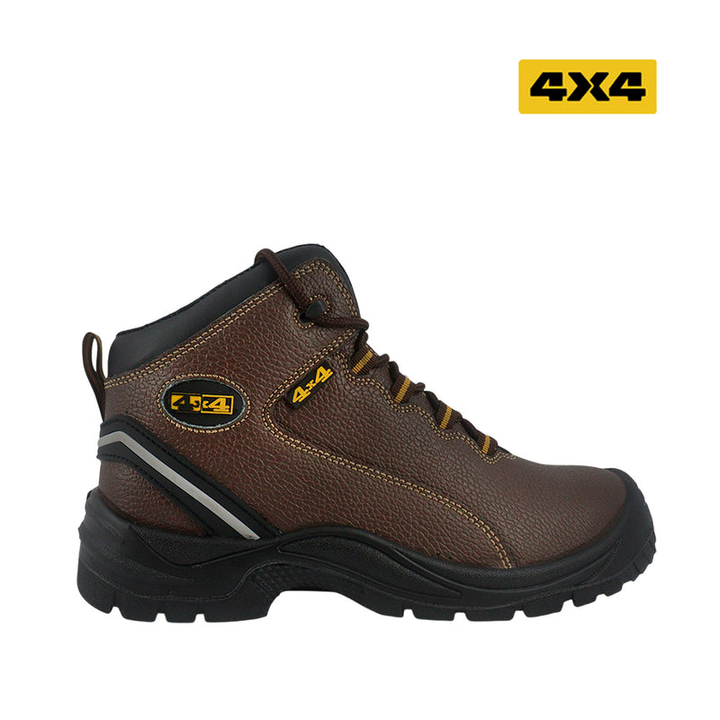 Botas industriales Kurt 4X4 para hombre color café