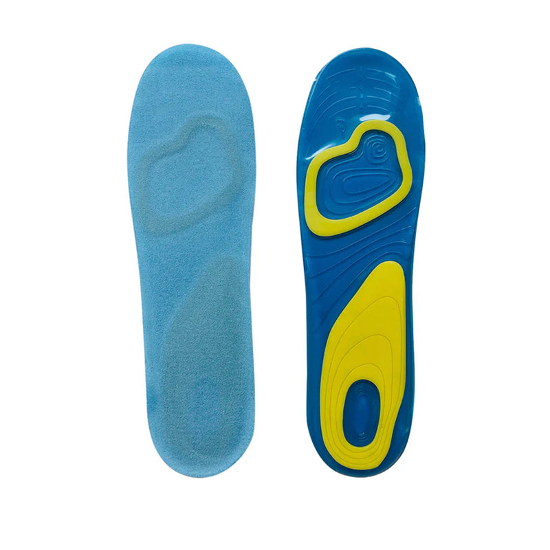 Plantillas Gel para hombre color azul