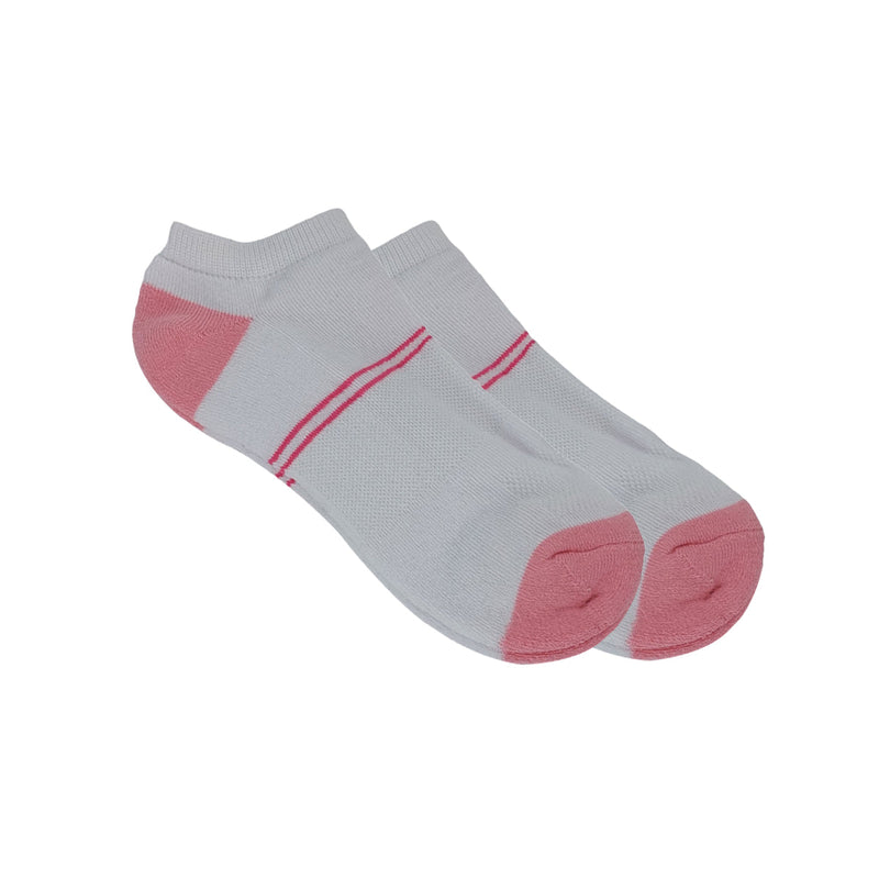 Calcetines deportivos para mujer color blanco