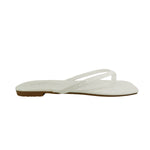 Sandalias flats Karen para mujer color blanco
