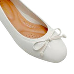 Balerinas Luly para mujer color blanco