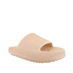 Sandalias flats Emma para mujer color taupe
