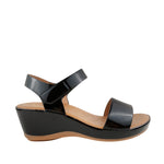 Sandalias Salome para mujer color negro