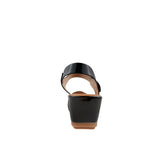 Sandalias Salome para mujer color negro