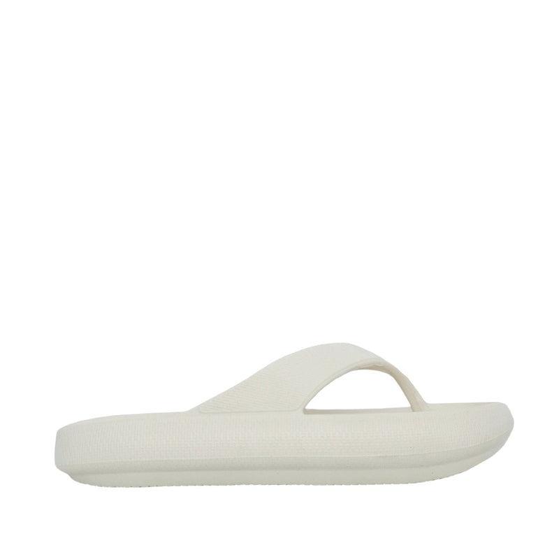 Sandalias flats Iran para mujer color hueso