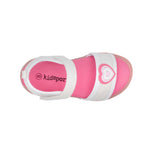 Sandalias Cloe para niña color blanco