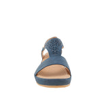 Sandalias de cuña Roxy para mujer color navy