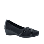 Cuñas Mary para mujer color negro