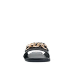 Sandalias slip on Miry para mujer color negro