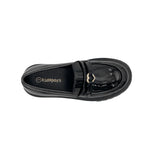 Mocasines Celine para niña color negro
