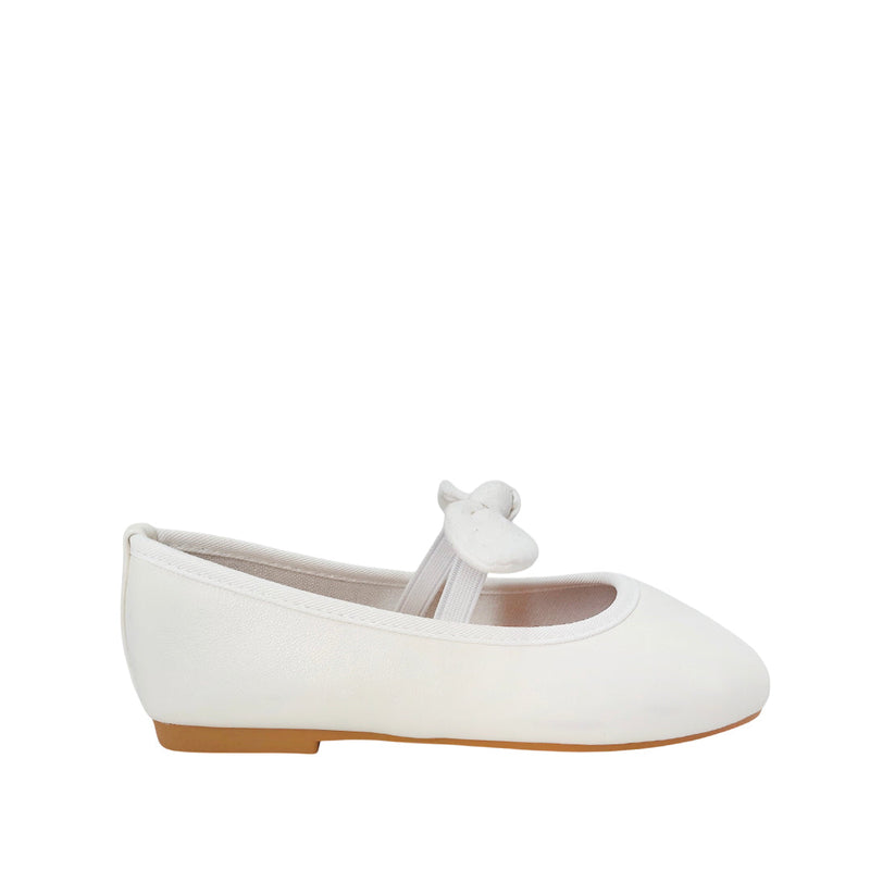 Ballerinas Sandy para niña color blanco