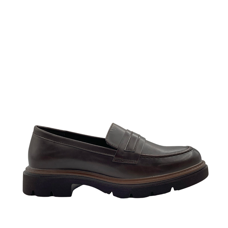 Mocasines Leticia para mujer color café