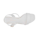 Sandalias de tacón Wesly para mujer color blanco