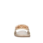 Sandalias flats Miry para mujer color dorado