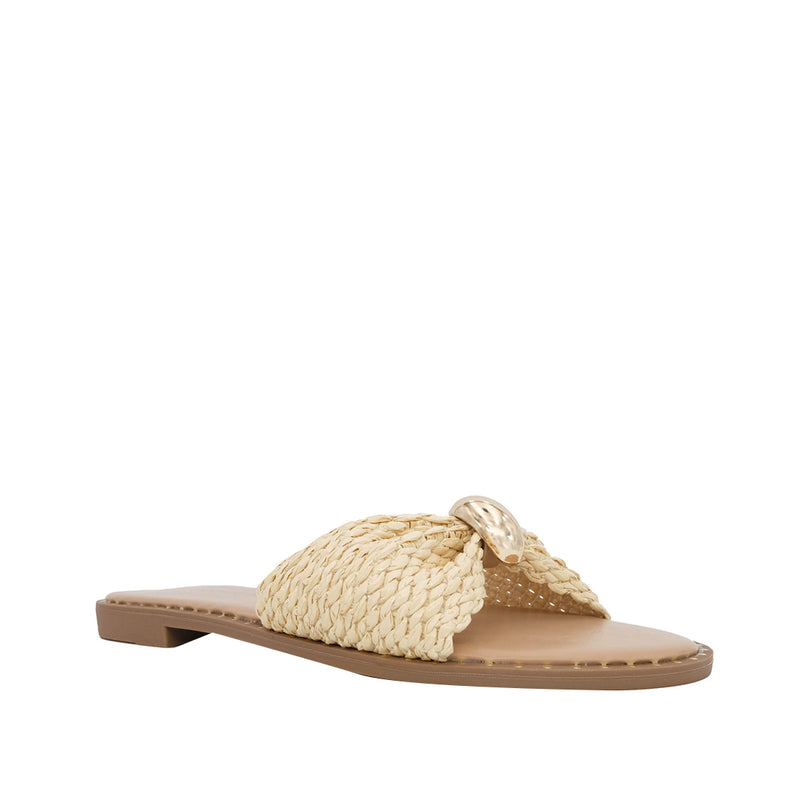 Calzado PAR2 - Sandalias Flats Aura para mujer color beige