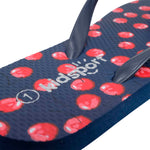 Sandalias Flats Carla para niña color navy