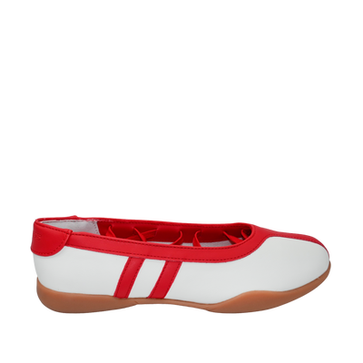Sneakers Ada para mujer color blanco y rojo
