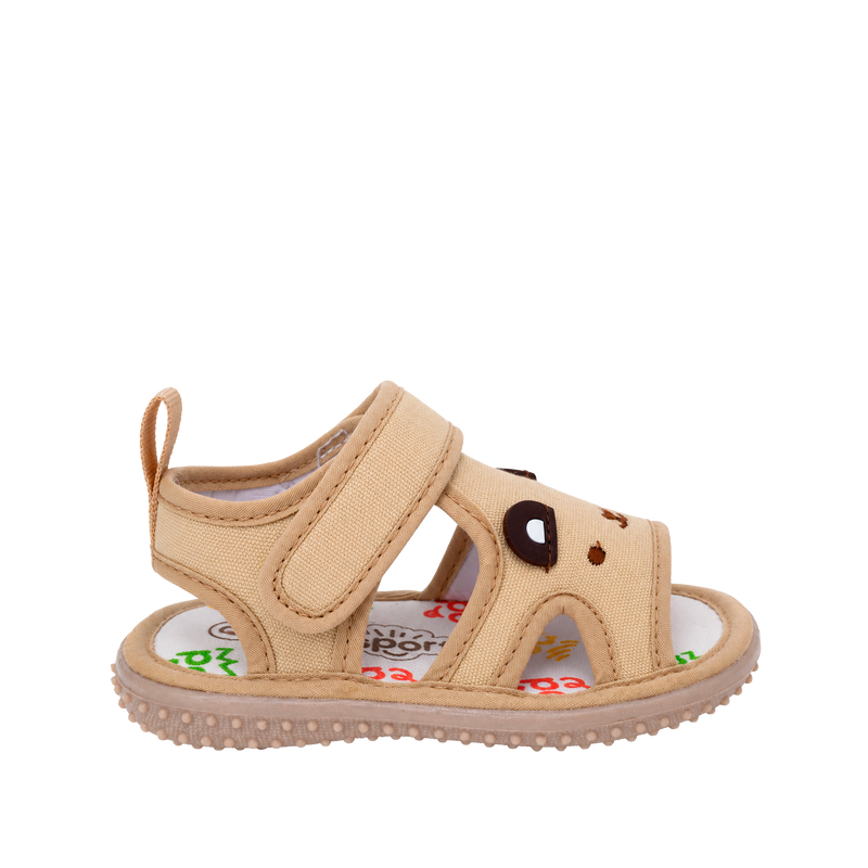 Canvas Donald para infante color beige