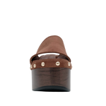 Sandalias de plataforma Eloise para mujer color marrón