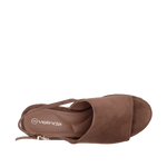 Sandalias de plataforma Eloise para mujer color marrón