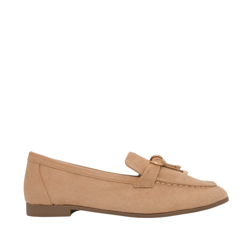 Mocasines Nadia para mujer color beige