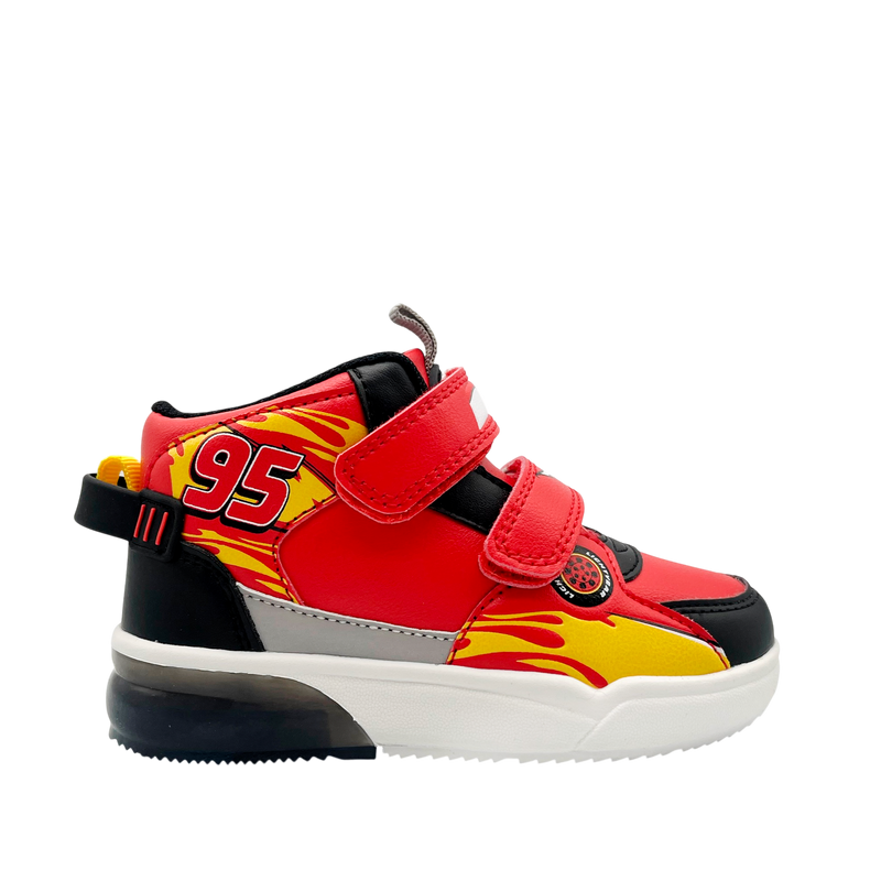 Botas Cars para niño color rojo