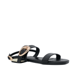Sandalias de tacón Isadora para mujer color negro