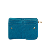 Billetera Mila para mujer color celeste