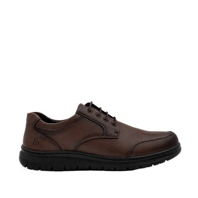 Zapatos casuales Maxime para hombre color café