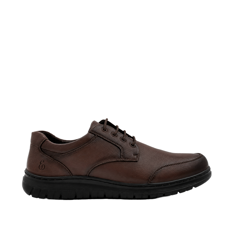 Zapatos casuales Maxime para hombre color café