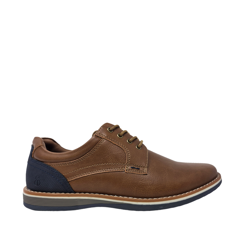 Derby shoes Stalon para hombre color café