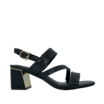 Sandalias de tacón Mariana para mujer color negro