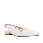 Ballerinas Perla para mujer color hueso